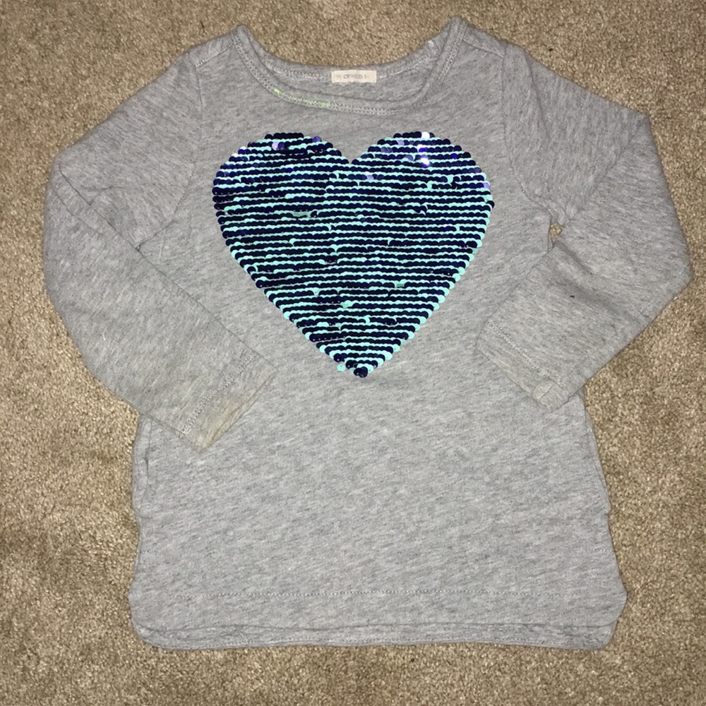 Crewcuts Heart Sweater
